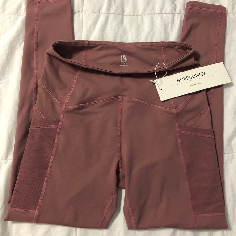Buffbunny Collection Athena Workout Leggings Sz M